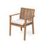 Chaise de patio de 2 pièces - Structure en bois, sièges confortables avec housses imperméables amovibles, 400 lb par chaise, couleur brune, idéal pour les pièces d'extérieur de patio, bois, sièges lavables, rembourrage en mousse, capacité, et