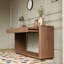 Console cannelée moderne 60 po à 2 tiroirs-1402916355