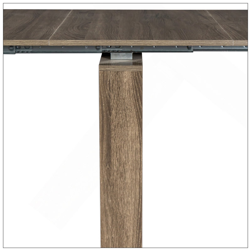 Multifunctional Extendable Console Table, Brown