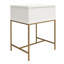51cm W Manufactured Wood Bedside Table