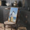 Art mural encadré abstrait rétro antique classique pour chambre à coucher