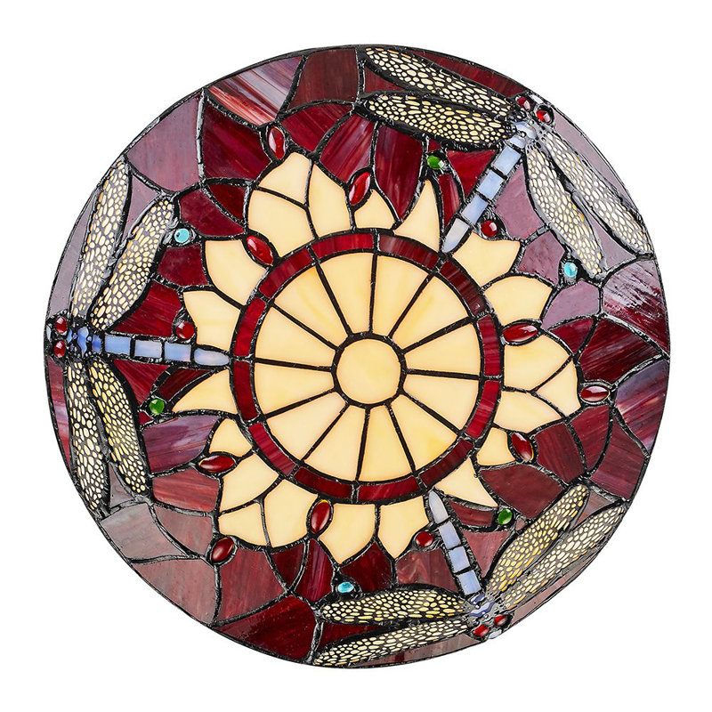 Mitzi 1 - Light Red/Beige Bowl Pendant