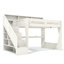 Lit mezzanine multifonctionnel avec escalier de rangement RedlineNest-133602325-133602328