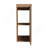 12" Bathroom Side Cabinet,Soft Close Doors,Float Mounting Design,