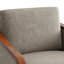 Upholstered Swivel Barrel Chair-1140228233
