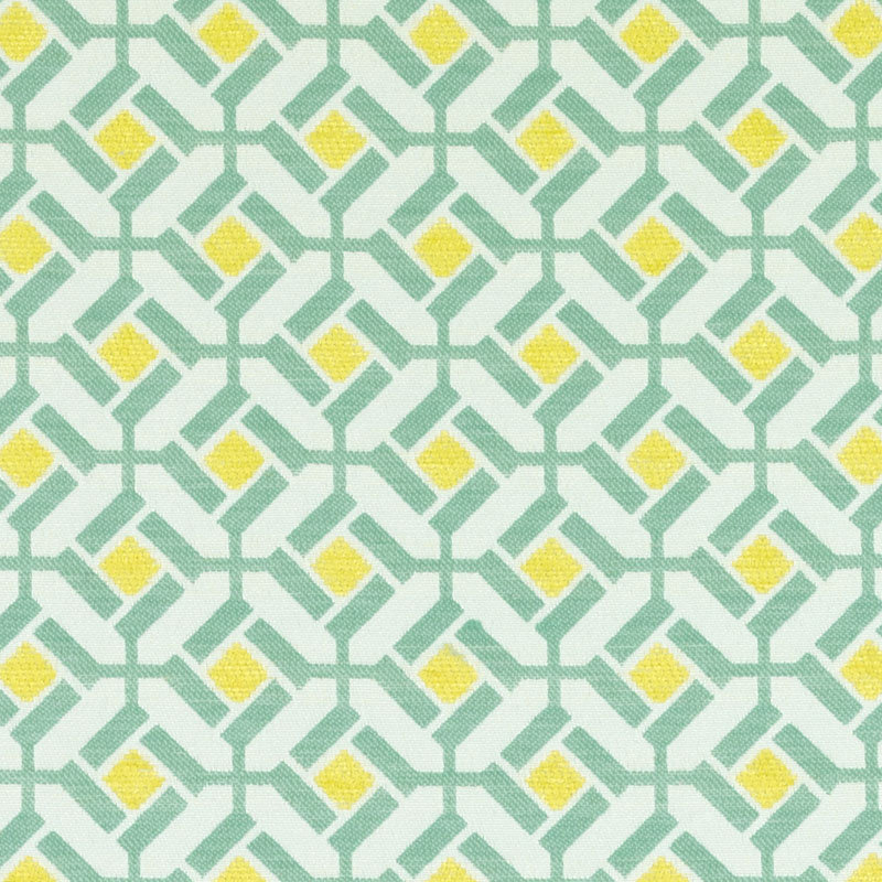 Tissu Bennett Tobi Fairley Prints & Wovens, Jade