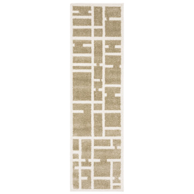 Tapis beige / ivoire Hennings