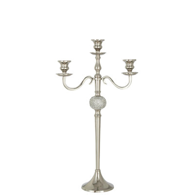 Wood Fireplace Candlestick
