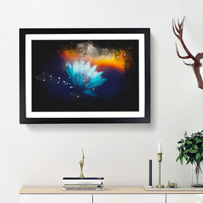 Lotus Flower - Picture Frame Graphic Art Print