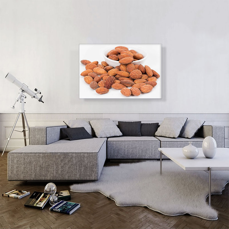 Almonds restaurant Decor - Reproduction de photo sur toile tendue, H 26 po x l 40 po x P 0,75 po
