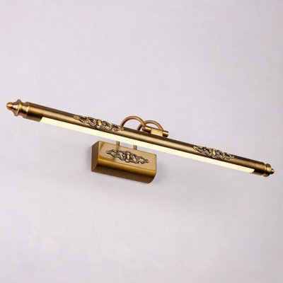 Antique Brass Adjustable LED Picture Light 27.5"