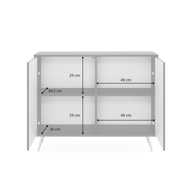 Bonhill 92 Cm Wide Sideboard