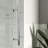 Opal Mirage MCOCOD 56" - 60" W x 72" H Sliding Frameless Soft Closing Shower Door with 5/16"(8mm)Clear Glass-99028593