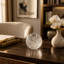 Sculpture moderne en verre orbes de cristal pour décorations de salon - Figurine décorative pour le bureau ou la maison - Clear & Frost-546651304