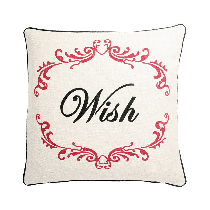 Coussin de voeux fêtes series