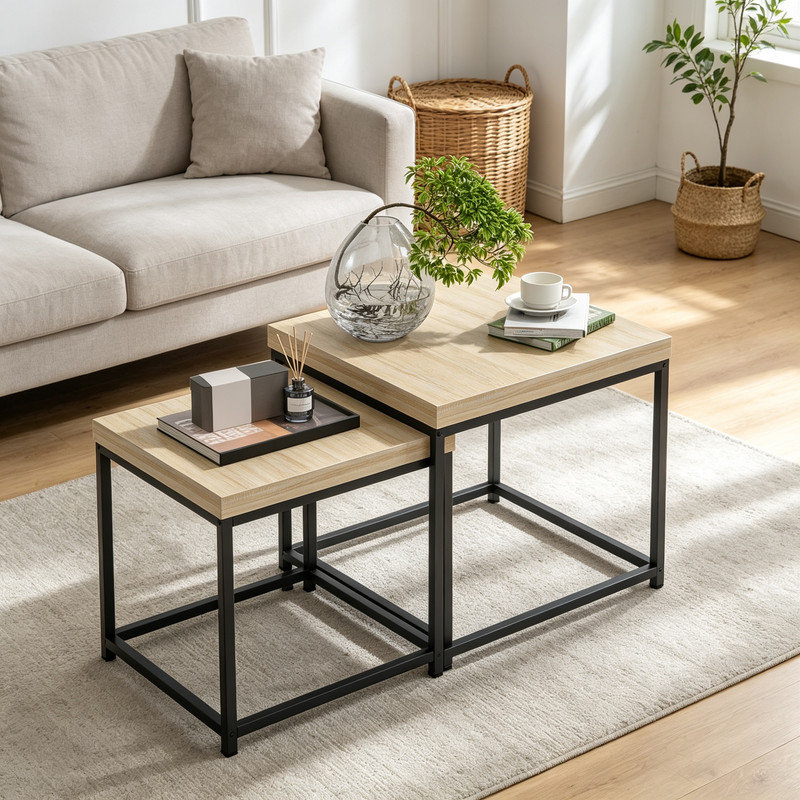 2 - Piece Living Room Table Set