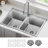 KRAUS Fairlane 18-Gauge Stainless Steel Kitchen Sink-114834425-114834427