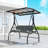 3 Person Porch Swing with Canopy-541079288