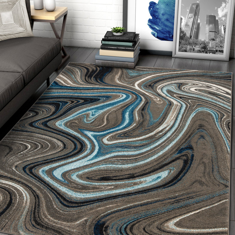Coronda Southwestern Indoor Rug, Rectangle 7'9" x 10'