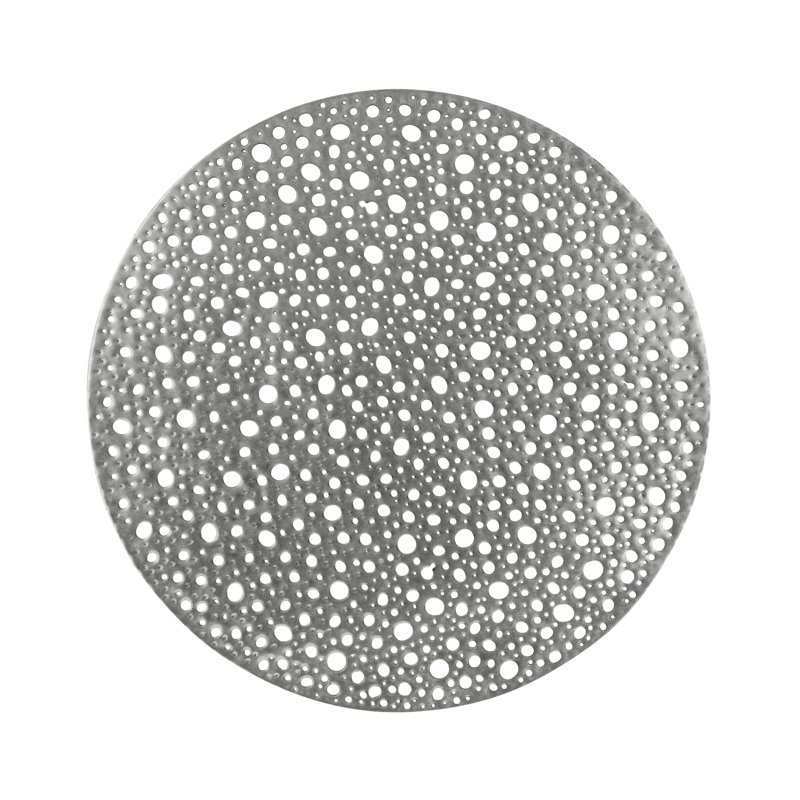 Ensemble de napperons en vinyle 4 pièces, Argent