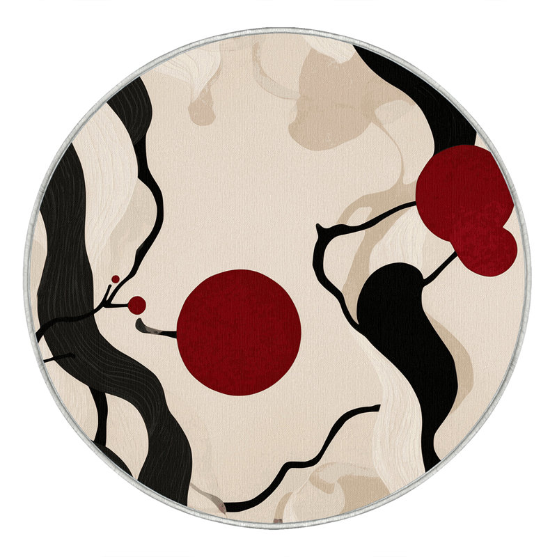 Crimson Moon Rug, Round 6'
