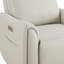 Fauteuil inclinable électrique oscillant de 33,9 po avec siège pivotant à 270 ° en mousse à mémoire de forme-696225966