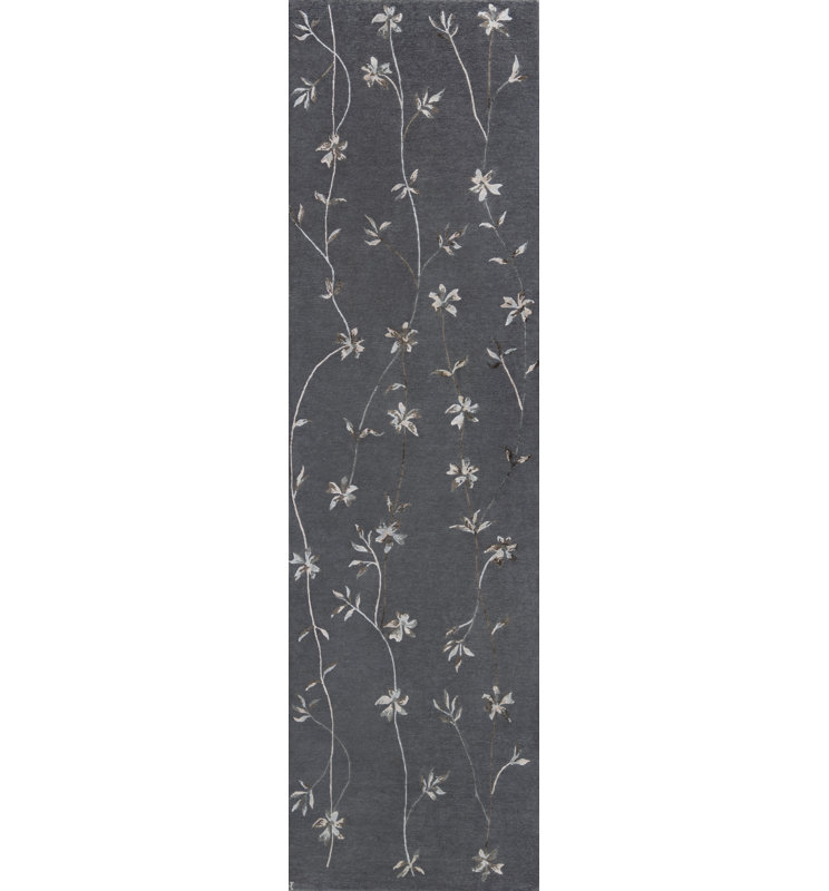 Classic Floral Area Rug, Runner 3' x 7'