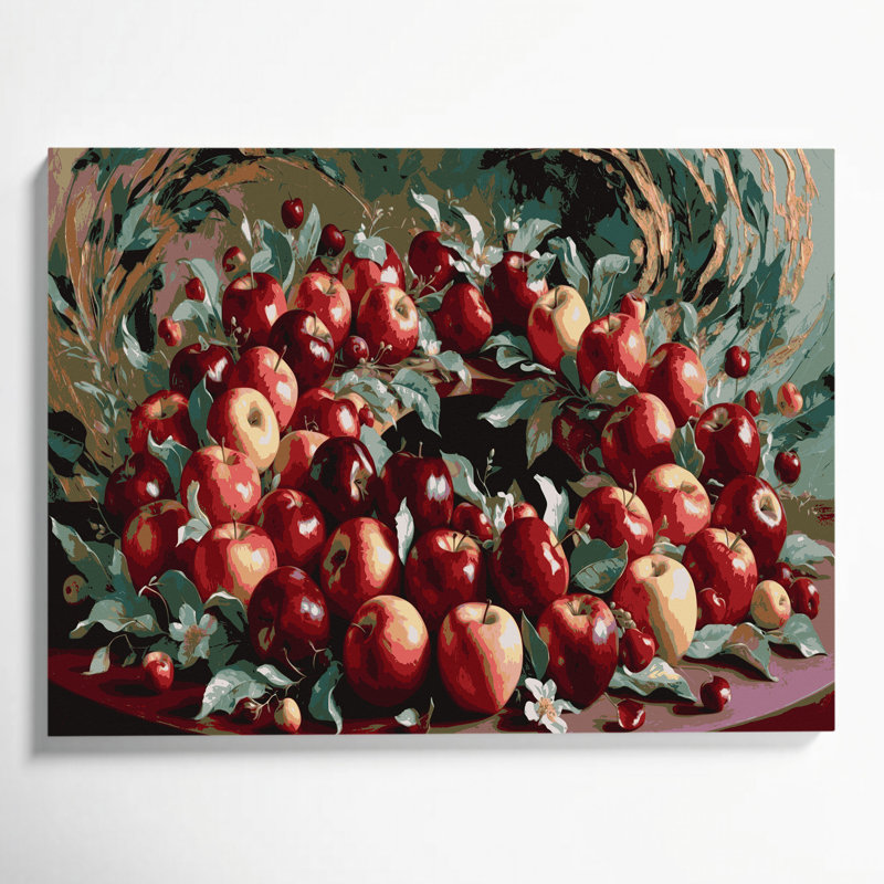 Art mural sur toile Fruit Mountain, H 11 po x l 14 po