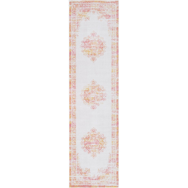 Oriental Indoor Rug, Runner 2'7" x 10'