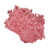 Rouge melon d'eau