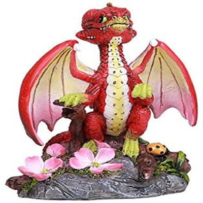 Statue « dragon garden garden » par stanley morrison home decor