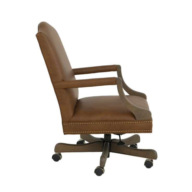 Office Chair, 1115 Saddle, Small Aged Bronze, Tobacco
