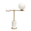 Bianca Brushed Gold Marble Modern Table Lamp