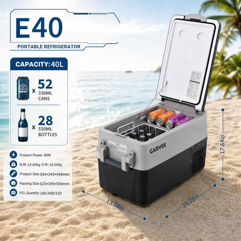 Gaomon 39'' W Freestanding Beverage Cooler