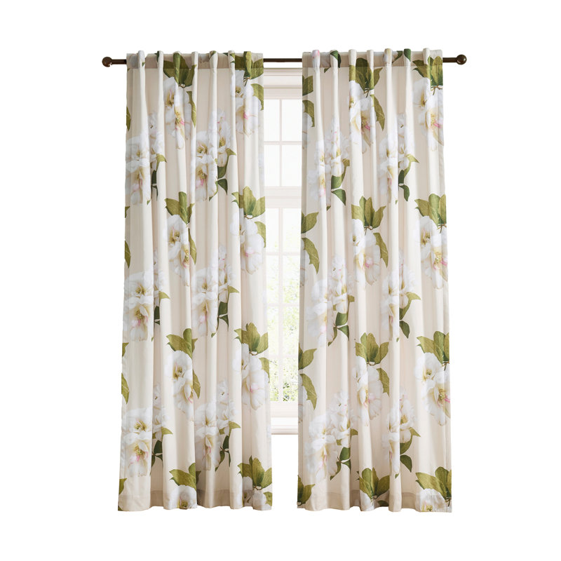Ensemble de 2 rideaux Ted Baker 50 x 84 Gardenia, L 50 po x L 84 po