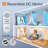 Low Profile Ceiling Fan with Light and Remote Control-760464413