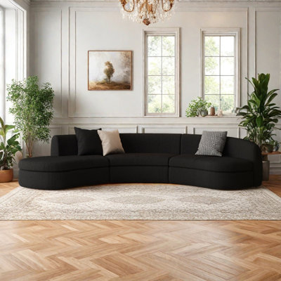 Simple Creative Light Luxury Curved Sofa