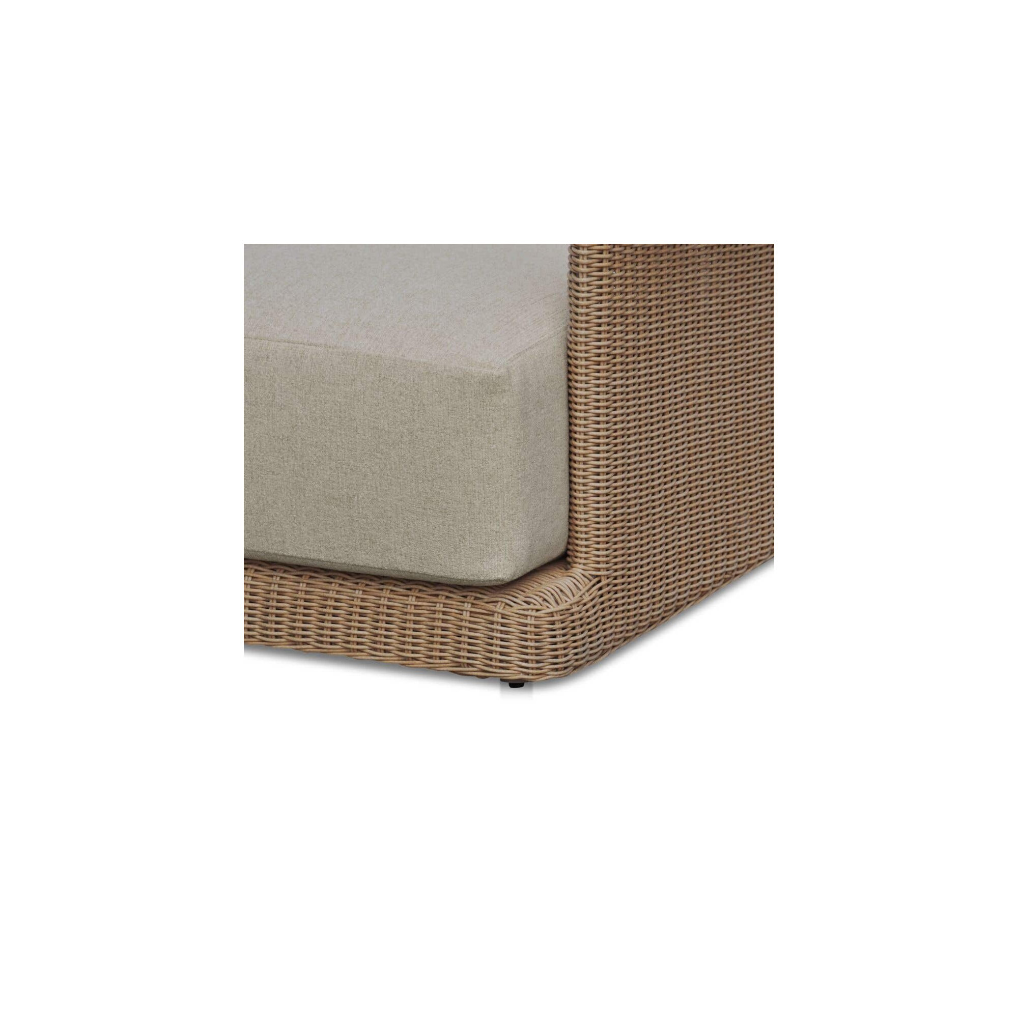 Meredith Outdoor Sofa Brown, Brown, Beige
