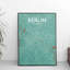 Berlin City Map - No Frame Print-802868988