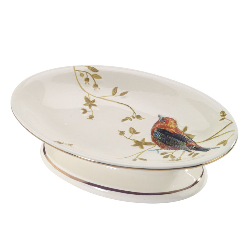 Porte-savon Gilded Birds