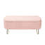 Banc de rangement rembourré 100% polyester Rendell-1834888541
