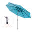 Parasol de marché éclairé 120 po Sanfra-1800428111