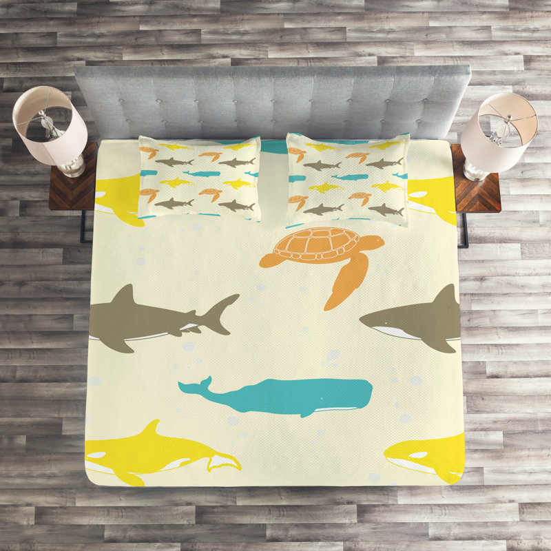 Coastal Polyester Coverlet
