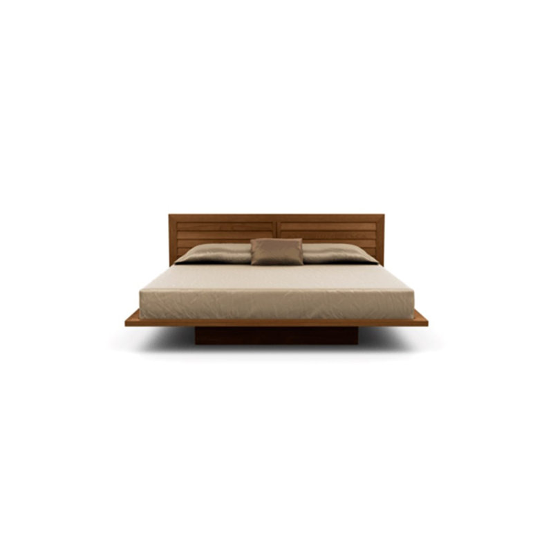 Moduluxe Bed, King, Saddle Cherry
