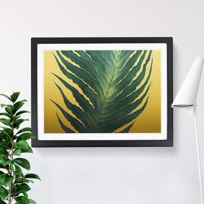 Beautiful Fern Leaf - Framed Print