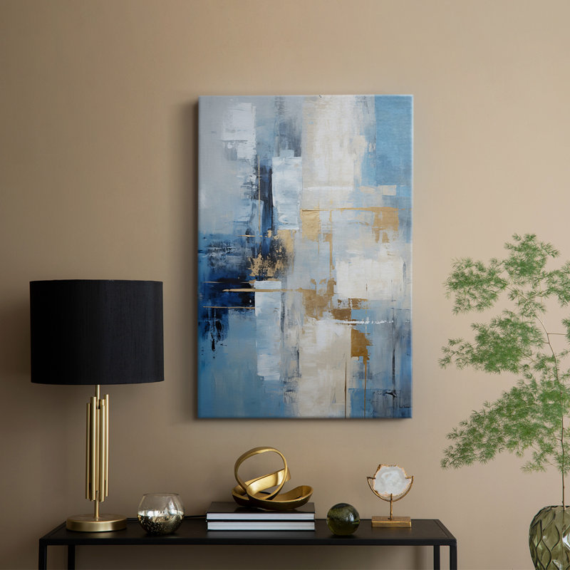 Série ABSTRACT Dxxvi - galerie Cavas sur mesure, H 36 po x l 24 po