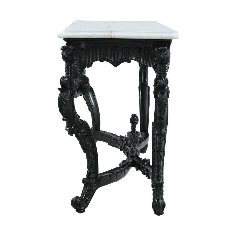 Spencer London 74'' W Marble Console Table