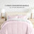 7-Piece Reversible Bedding Bundle - Solid Comforter and Patterned Sheet Set-99311808-99311799