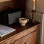 Buffet en bois massif brun noisette