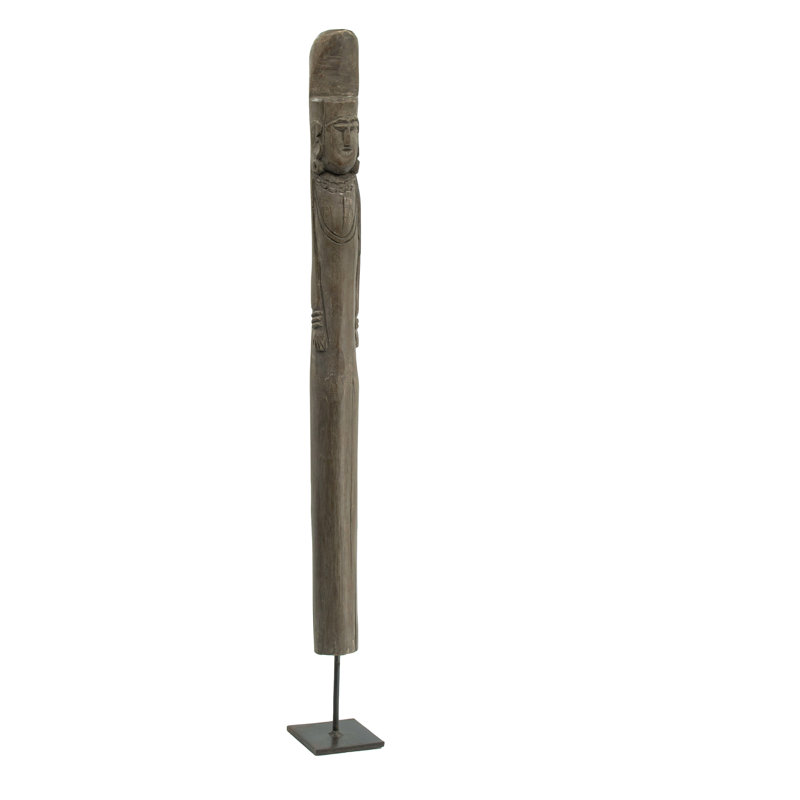 Statue tribale sur pied